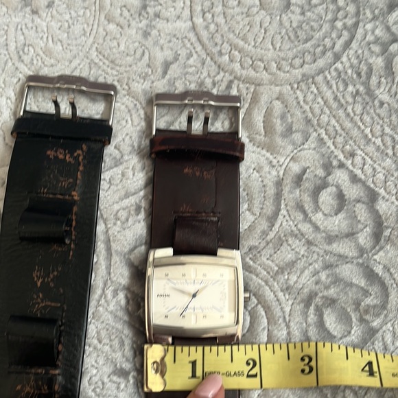 Fossil watches-can be unisex.